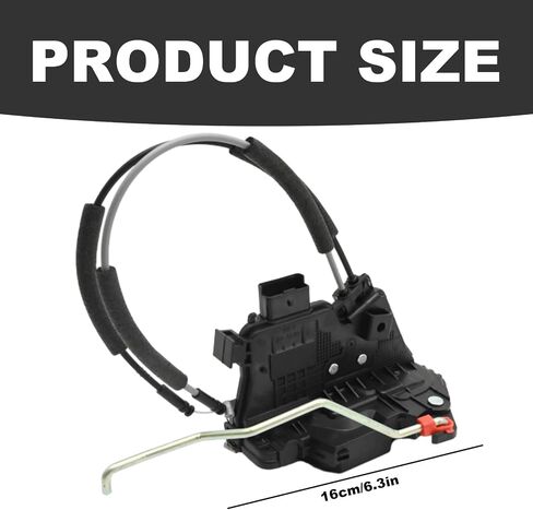 813202K050 Door Lock Actuator Assembly(Front Right), Door Lock Actuator with Latch Replacement for Kia Soul 2011 2012 2013, Replaces 81320-2K050 in Saudi Arabia