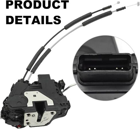 813202K050 Door Lock Actuator Assembly(Front Right), Door Lock Actuator with Latch Replacement for Kia Soul 2011 2012 2013, Replaces 81320-2K050 in Saudi Arabia