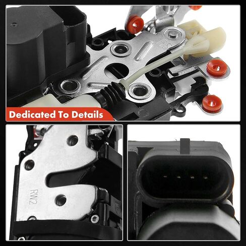 A-Premium Door Latch Lock Actuator Compatible with Chevy & GMC Vehicles - Blazer, Jimmy 1995-1997, V6 4.3L, Sport Utility - Front Right Passenger Side, Replace# 15763385, 16632162 in Saudi Arabia