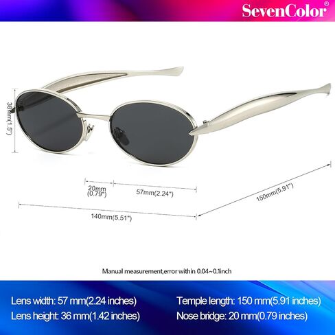 Trendy Oval Sunglasses for Women Men 2025 Gold Small Oval Sardine Sun Glasses Retro Metal Frame Shades in Kuwait