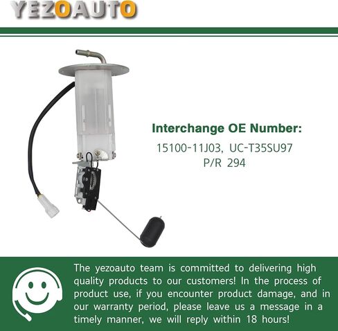 Fuel Pump Assembly for Suzuki Vstrom 650 DL650 DL650A ABS 2012-2016 15100-11J03 UC-T35SU97 in Saudi Arabia