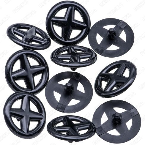 Rexka 10pcs Hood Insulation Retainers Clips for Nissan 65832-F5000 65846-30F00 in Kuwait