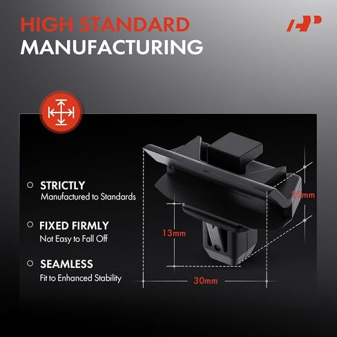 A-Premium 20 PCS Nylon Front Bumper with Sealer Car Retainer Fastener Push Pin Clips Compatible with Toyota Highlander 2001-2007 Echo 2000-2002 in Saudi Arabia