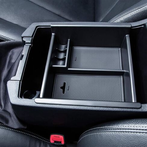 AOMSAZTO Center Console Insert Organizer Compatible with 2010-2024 Toyota 4RUNNER Accessories Interior Armrest Storage Box Coin Holder Console Tray Storage Compartments ABS Materials Black in Saudi Arabia