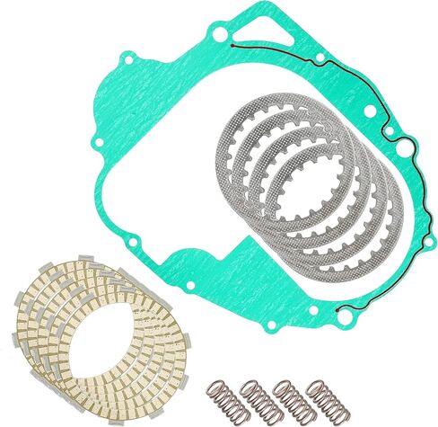 Caltric Clutch Friction Steel Plate Gasket Compatible with Yamaha Bear Tracker 250 YFM250X 2x4 1999-2004 in Saudi Arabia