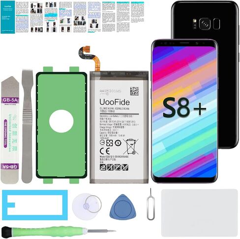 بطارية بديلة لهاتف Galaxy Note 8، متوافقة مع Samsung Galaxy Note 8 SM-N950 جميع شركات النقل EB-BN950ABE EB-BN950ABA مع مجموعة أدوات إصلاح احترافية in Kuwait