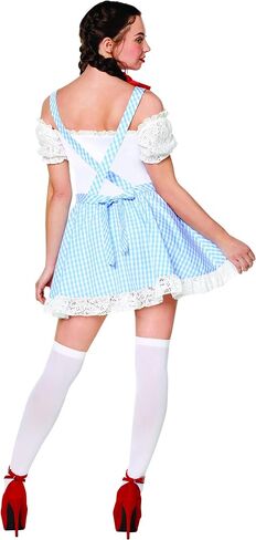 Spirit Halloween The Wizard of Oz Adult Dorothy Dress Costume | Officially Licensed | Group Costume | Dorothy Cosplay in Saudi Arabia