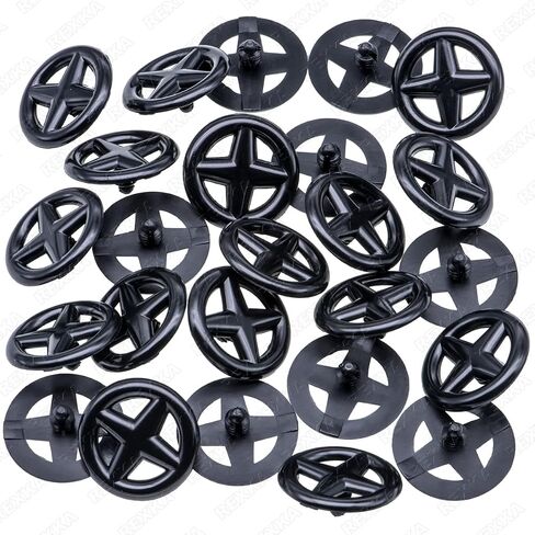 Rexka 10pcs Hood Insulation Retainers Clips for Nissan 65832-F5000 65846-30F00 in Kuwait