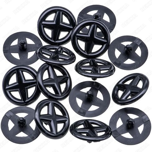 Rexka 10pcs Hood Insulation Retainers Clips for Nissan 65832-F5000 65846-30F00 in Kuwait
