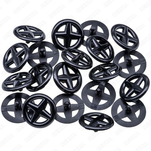 Rexka 10pcs Hood Insulation Retainers Clips for Nissan 65832-F5000 65846-30F00 in Kuwait