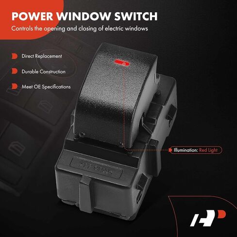 A-Premium Power Window Switch Compatible with Ford F-250 Super Duty 2011-2016, F-350 Super Duty 2011-2016, F-450 Super Duty 2011-2019, F-550 Super Duty, Edge, Escape, Focus & Mercury Mariner, Milan in Saudi Arabia
