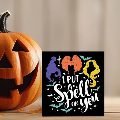 Halloween Goose Desk Decor Sign Farmhouse Halloween Decorations Indoor for Home Office Table Room Bedroom Living Room Bathroom Just a Spooky Goose Sign A 10 in Saudi Arabia