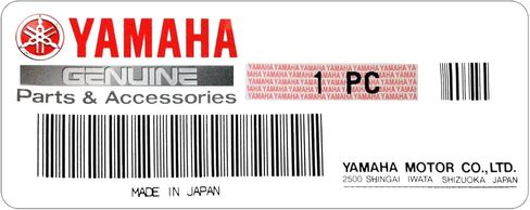 Yamaha 90430-12207-00 Gasket; 904301220700 Made by Yamaha in Saudi Arabia