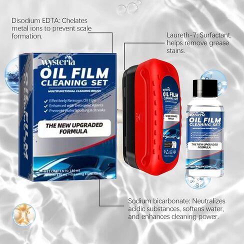Wysteria Automotive Oil Film Remover & Rain Repellent – Windshield Glass Cleaner, Hydrophobic Coating for Clear Vision in Saudi Arabia