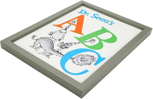 إطار حائط ABC من Bioworld Dr Seuss مقاس 12 × 16 بوصة in Saudi Arabia