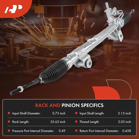 A-Premium - حامل وترس توجيه هيدروليكي متوافق مع Ford F-150 F150 2009-2010، Expedition 2009-2010 وLincoln Navigator 2009-2010، استبدال # AL3Z3504B in Saudi Arabia