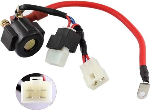 2024 ترقية استبدال الملف اللولبي لمرحل بدء التشغيل لـ HiSun ​​لـ Massimo لـ SuperMach لـ Coleman لـ Yardsport لـ Qlink Hisun 400,500,700,800CC، يستبدل 37710-115-0000,376800010,37700-055-0000 in Kuwait