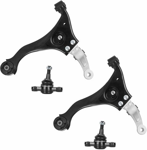 Front Driver & Passenger Side Lower Control Arms Assembly + Ball Joints Suspension Kit for Hyundai Sonata 2006-2010 (4pc) in Saudi Arabia