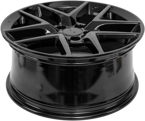 عجلة معدنية جديدة مقاس 18 بوصة مقاس 18 × 8 لسيارة Honda civic 2016 2017 2018 2019 2020 2021 2022 2023 2024 مجموعة حافة بديلة بتصميم OEM أسود من 4 in Kuwait