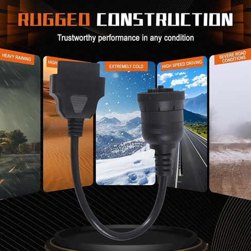 PANGOLIN 88890304 Scanner Cable Automotive Scanner Cable OBD2 Cable Main Cable for Volvo VOCOM 88890300 VOCOMII 88894000 Diagnostic Adapter Tool Excavator Spare Parts in Kuwait