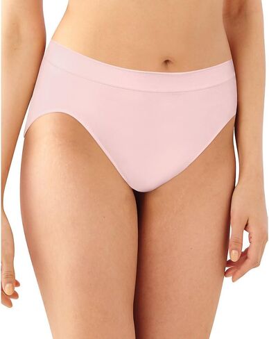Bali Women's Seamless Hi-Cut Panty, Comfort Revolution Microfiber Brief, Full Coverage Underwear in Saudi Arabia
