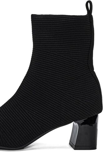 YEOJOU Sock Women's Ankle Boots & Booties Low Heel Comfortable Knit Shoes Fall Winter in Saudi Arabia