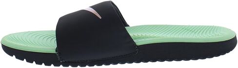 Nike Kawa Slide PS Girls Shoes Size 12, Color: Off Noir/Metallic Red Bronze/Multi-Colored in Saudi Arabia