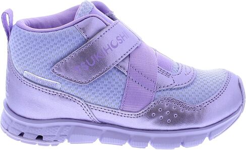 أحذية TSUKIHOSHI Kids Tokyo الرياضية المقاومة للماء - رمادي داكن/أحمر in Kuwait