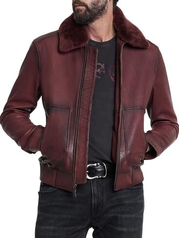 John Varvatos mens Claremont Aviator Jacket in Saudi Arabia