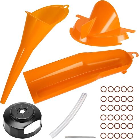 مجموعة تغيير الزيت المتوافقة مع Harley ، وجع غطاء مرشح الزيت ، قمع علبة المرافق ، قمع زيت الحالة الأولية ، علبة مرشح الزيت الخالية من التنقيط ، أنبوب شفاف ، قابس تصريف الزيت وحلقات O O. in Kuwait