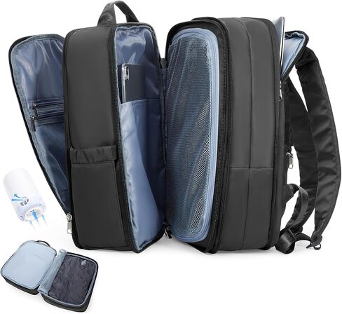 wepadre فراغ حقيبة الظهر السفر مع مضخة حقيبة سفر قابلة للتوسيع مع نظام فراغ Vacpack حقائب ضغط الظهر سهلة Vac Pack حمل الأمتعة in Kuwait