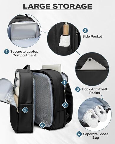 wepadre فراغ حقيبة الظهر السفر مع مضخة حقيبة سفر قابلة للتوسيع مع نظام فراغ Vacpack حقائب ضغط الظهر سهلة Vac Pack حمل الأمتعة in Kuwait