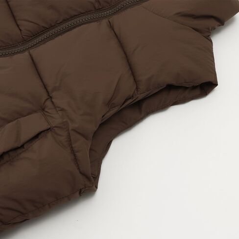 Noomelfish Girls Puffer Vest Kids Winter Warm Quilted Padded Outerwear Sleeveless Jacket Coat (5-12 Years) in Saudi Arabia