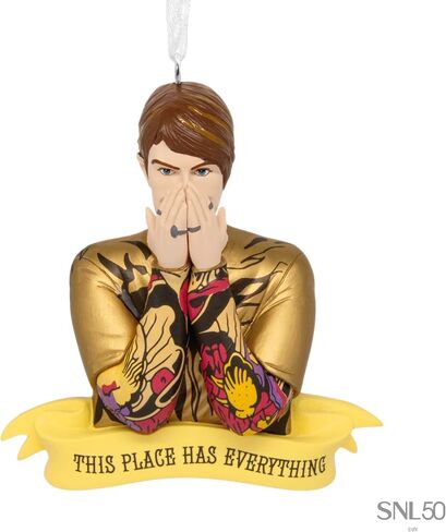 Hallmark Saturday Night Live Stefon Christmas Ornament, SNL 50th Gifts in Saudi Arabia