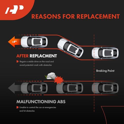 A-Premium 2PCS Front ABS Wheel Speed Sensor Compatible with Kia Models - Forte 2019 2020 2021 2022 2023 2024 in Saudi Arabia