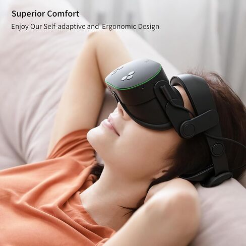 حزام رأس بطارية ANNAPRO A3 Max لجهاز Meta Quest 3S/Quest 3، شحن سريع 20 وات، بطارية مغناطيسية 10,800 مللي أمبير في الساعة، راحة فائقة ووقت تشغيل ممتد متوافق مع ملحقات Quest 3S/3 in Saudi Arabia