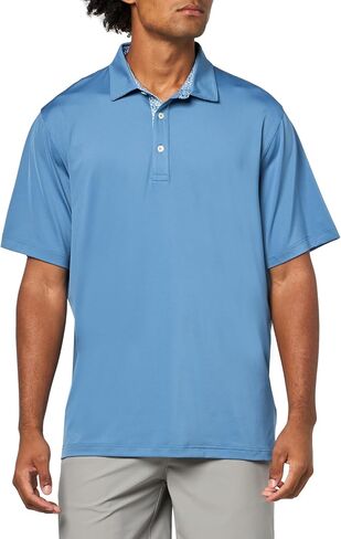 PUMA Men's Fair Isle Trim Polo in Saudi Arabia