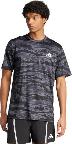 تي شيرت Adidas Men's Train Essentials مطبوع بالكامل بطبعة مموهة in Saudi Arabia