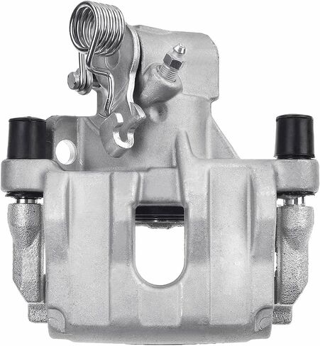 Detroit Axle - 2.0L Rear Left Brake Caliper for 2010-2013 Mazda 3, 3 Sport, Driver Side Brake Caliper with Bracket 2011 2012 Replacement in Saudi Arabia