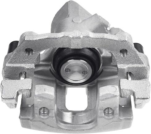 Detroit Axle - 2.0L Rear Left Brake Caliper for 2010-2013 Mazda 3, 3 Sport, Driver Side Brake Caliper with Bracket 2011 2012 Replacement in Saudi Arabia