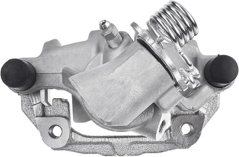 Detroit Axle - 2.0L Rear Left Brake Caliper for 2010-2013 Mazda 3, 3 Sport, Driver Side Brake Caliper with Bracket 2011 2012 Replacement in Saudi Arabia