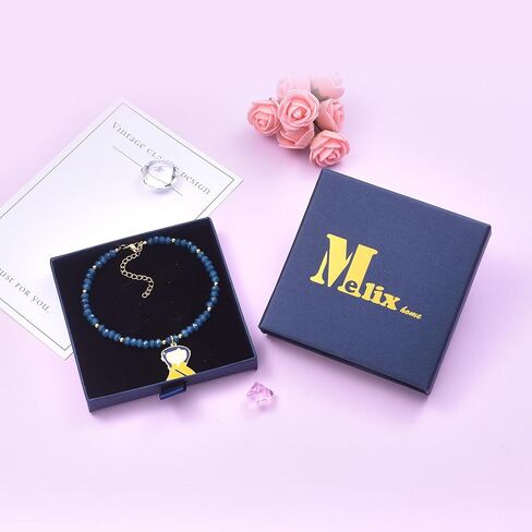 Melix Home Whimsical Stone Beads Bracelet Courage Gift For Her Women Daughter Teen Adjustable Bracelets in Saudi Arabia