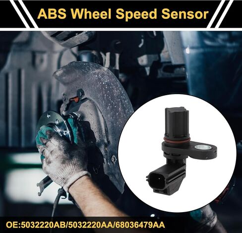 1 قطعة ABS عجلة السرعة الاستشعار ل دودج ل Ram 2500 3500 2006-2010 ABS الاستشعار مكافحة قفل نظام الكبح الاستشعار الخلفي اليسار اليمين in Saudi Arabia