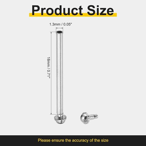 HARFINGTON Tube Friction Pin, Stainless Steel Strap Pressure Bars Pins Watch Band Clasp Connection Rod Tools in Saudi Arabia