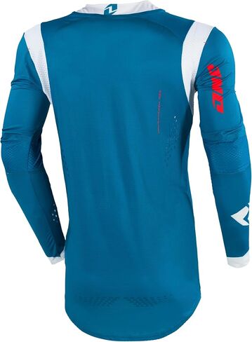 X-197 MX Jersey Charged Le Red/Blue X-Large in Kuwait