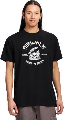 Airwalk Mens Short Sleeve Graphic T-Shirt in Kuwait