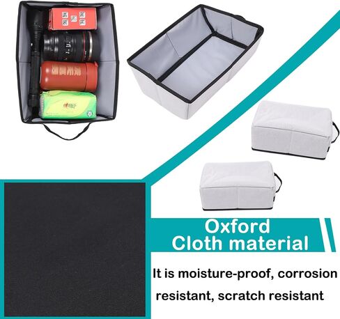 واجهة السيارة تحت منظم تخزين المقعد متوافق مع INEOS GRENADIER 2020-2024 OXFORD CLOTH تحت الملحقات الداخلية لتخزين المقعد ， قابلة للتطبيق على كل من اليسار واليمين （2pcs） in Kuwait