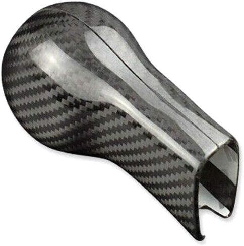 GZYF Car Auto Real Carbon Fiber Gear Shift Knob Cover Decor Trim Compatible with for Chevrolet Camaro 2010-2015, Red in Saudi Arabia
