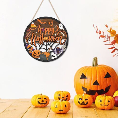 HLNIUC Happy Diwali Wooden Sign 2 Pcs,Rustic Indian Festival of Light Party Wood Signs,Lotus Diwali Party Games Hanging Plaque,Indian Happy Diwali Wreath Door Hanger for Porch Home Indoor Outdoor in Kuwait
