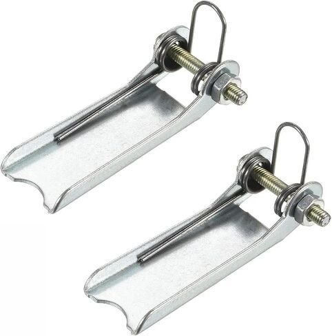 2 حزمة من خطافات السلامة الفولاذية مجموعة استبدال المزلاج لشاحنة Clevis الانزلاقية ذات الخطاف والمقطورة وقطر جهاز الاستقبال، لون ذهبي، 1T in Kuwait